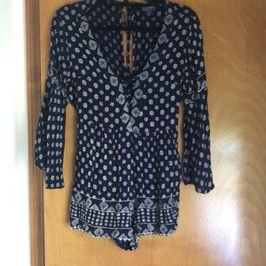 Flowy Bell Sleeve Romper